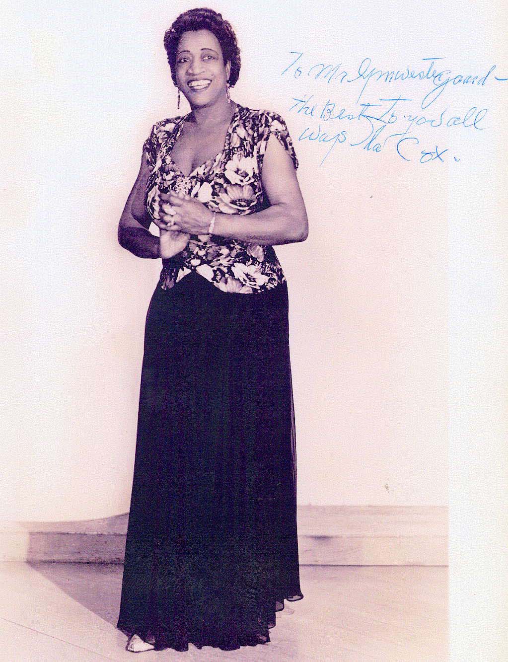 洋楽 IDA COX Ida Cox - New Georgia Encyclopedia
